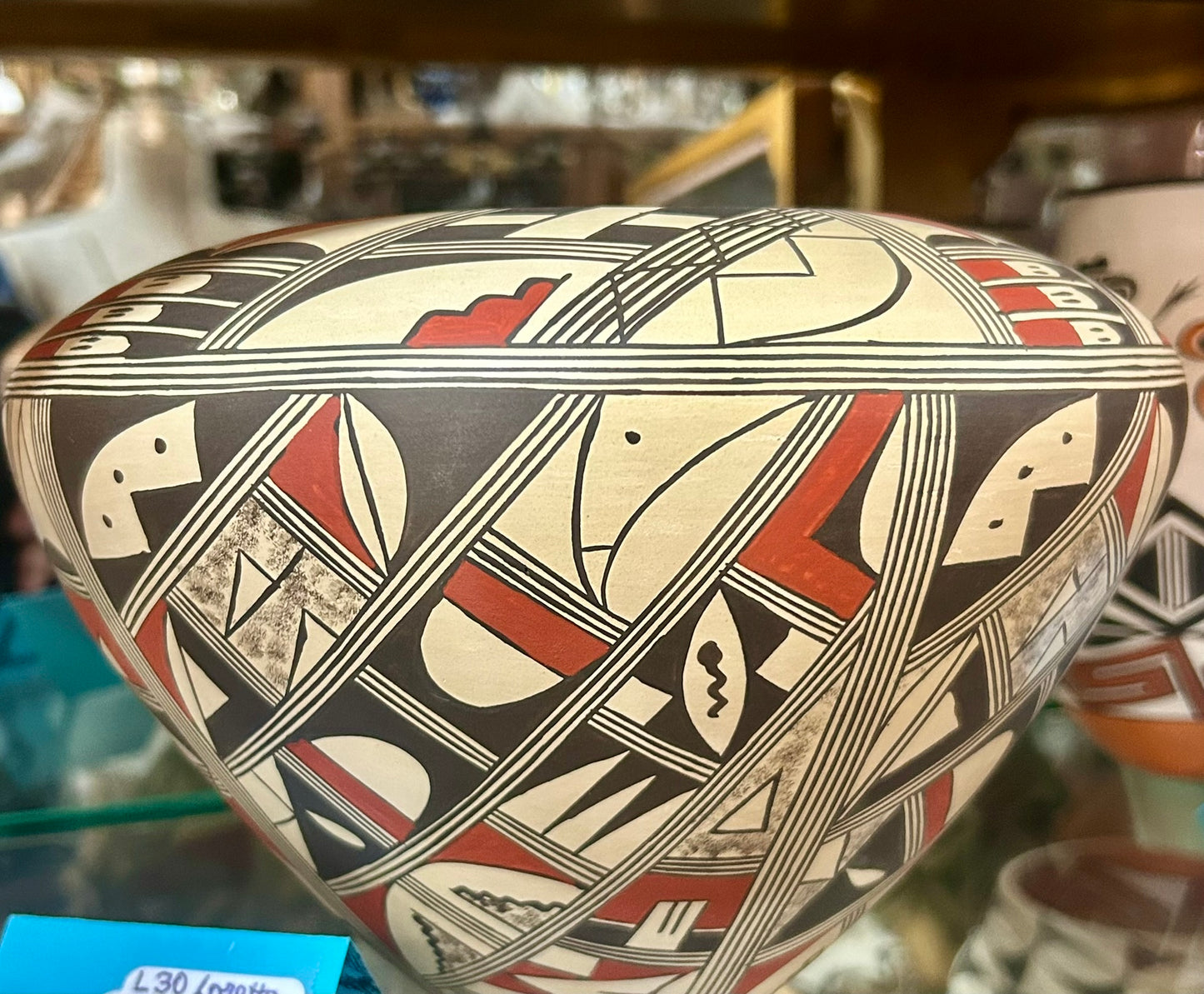 LORETTA SILAS POLEAHLA NATIVE AMERICAN HOPI POTTERY POT