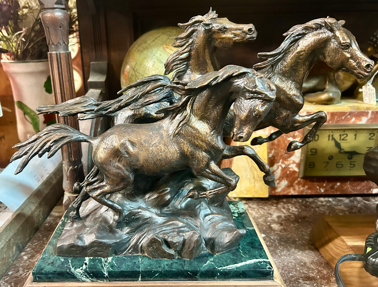 KEN PAYNE BRONZE SCULPTURE "SONS OF PEGAUS" HORSES