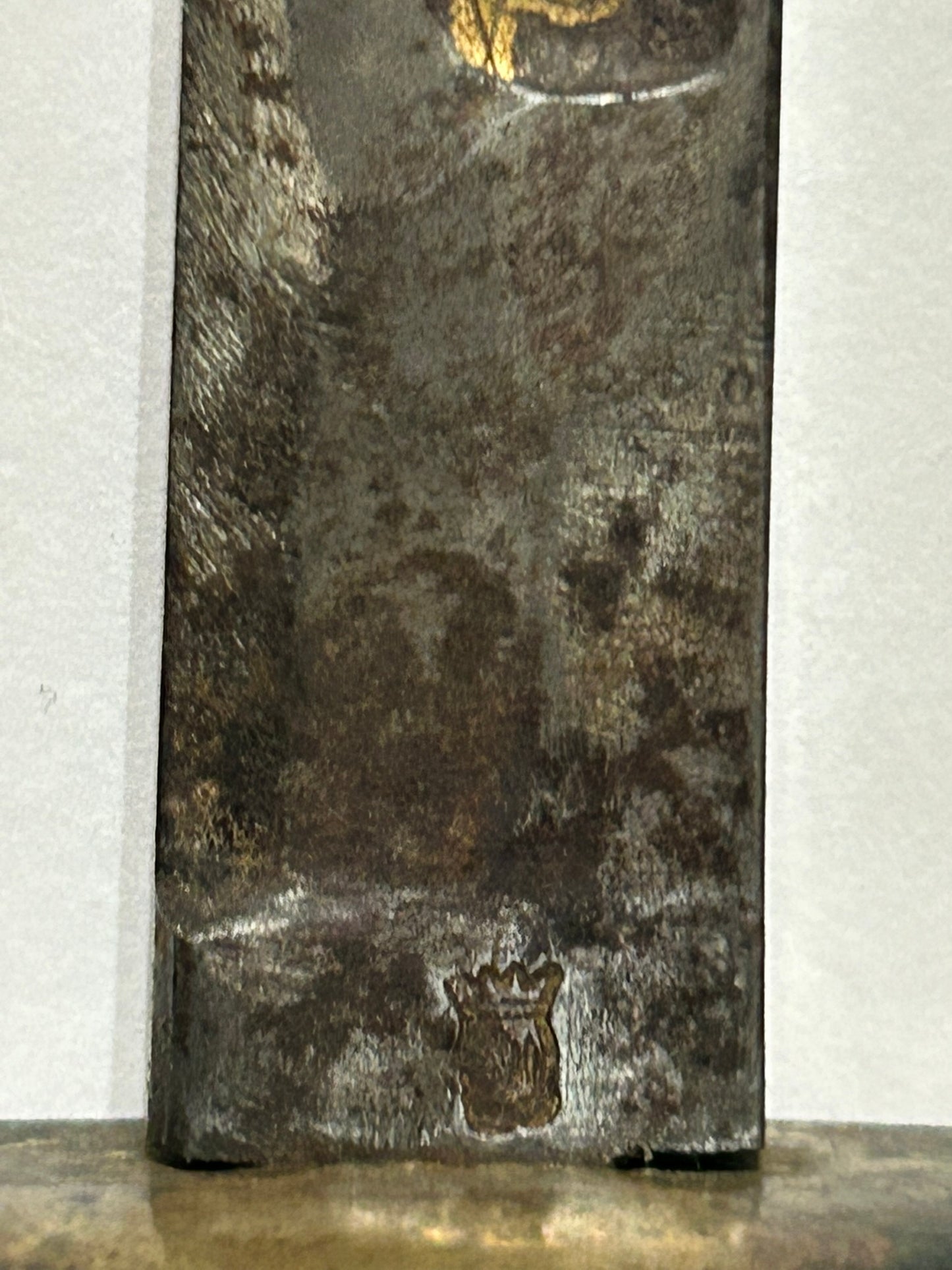 DAGGER MADE FROM SHORTENED 1800'S FANCY HORSTMANN SWORD