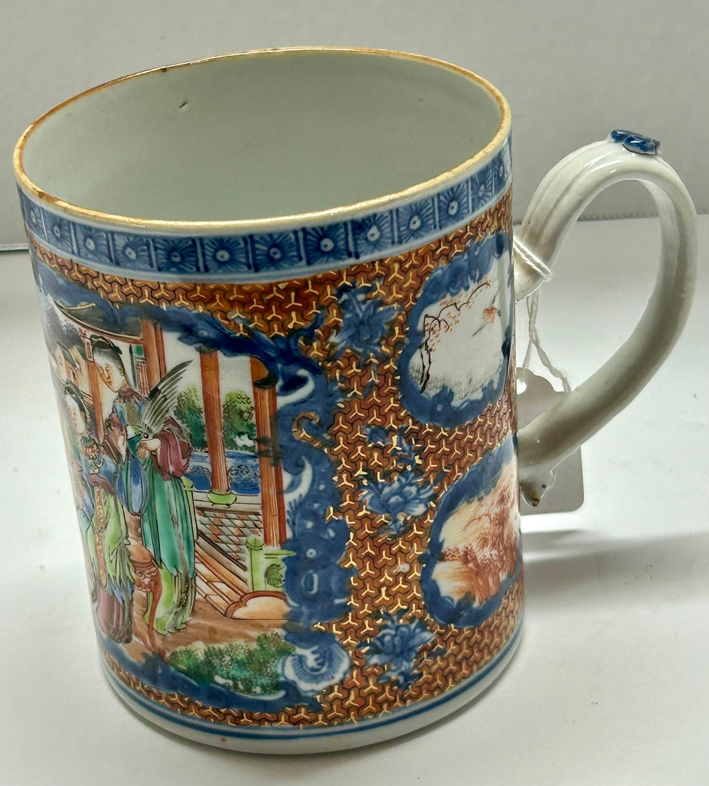 CHINESE EXPORT EARLY 1800'S LARGE MUG