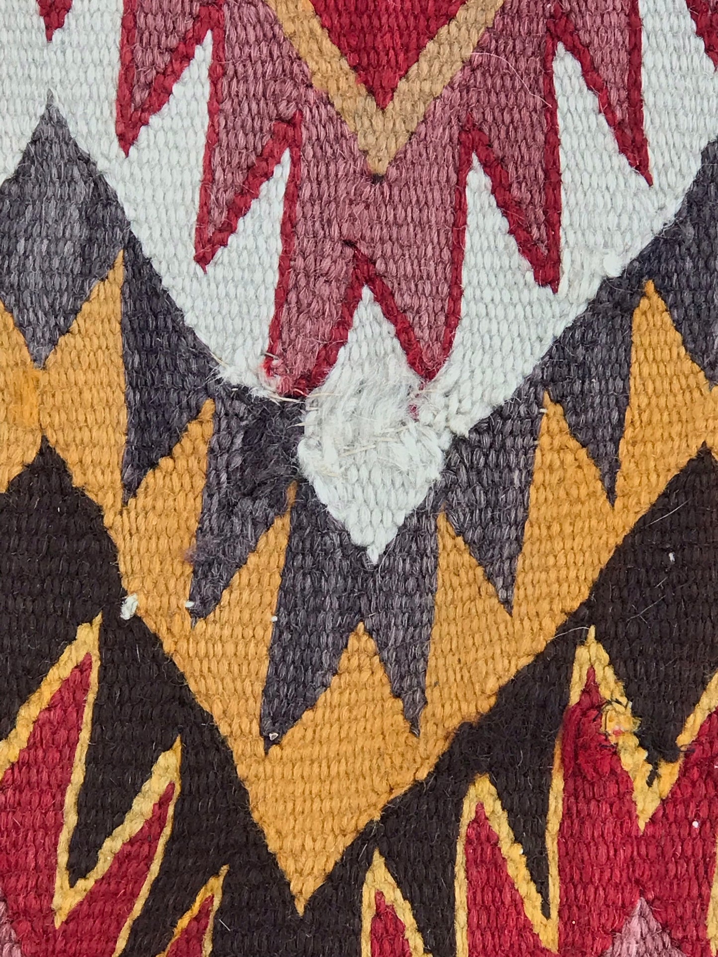 NAVAJO RED MESA LARGE WEAVING