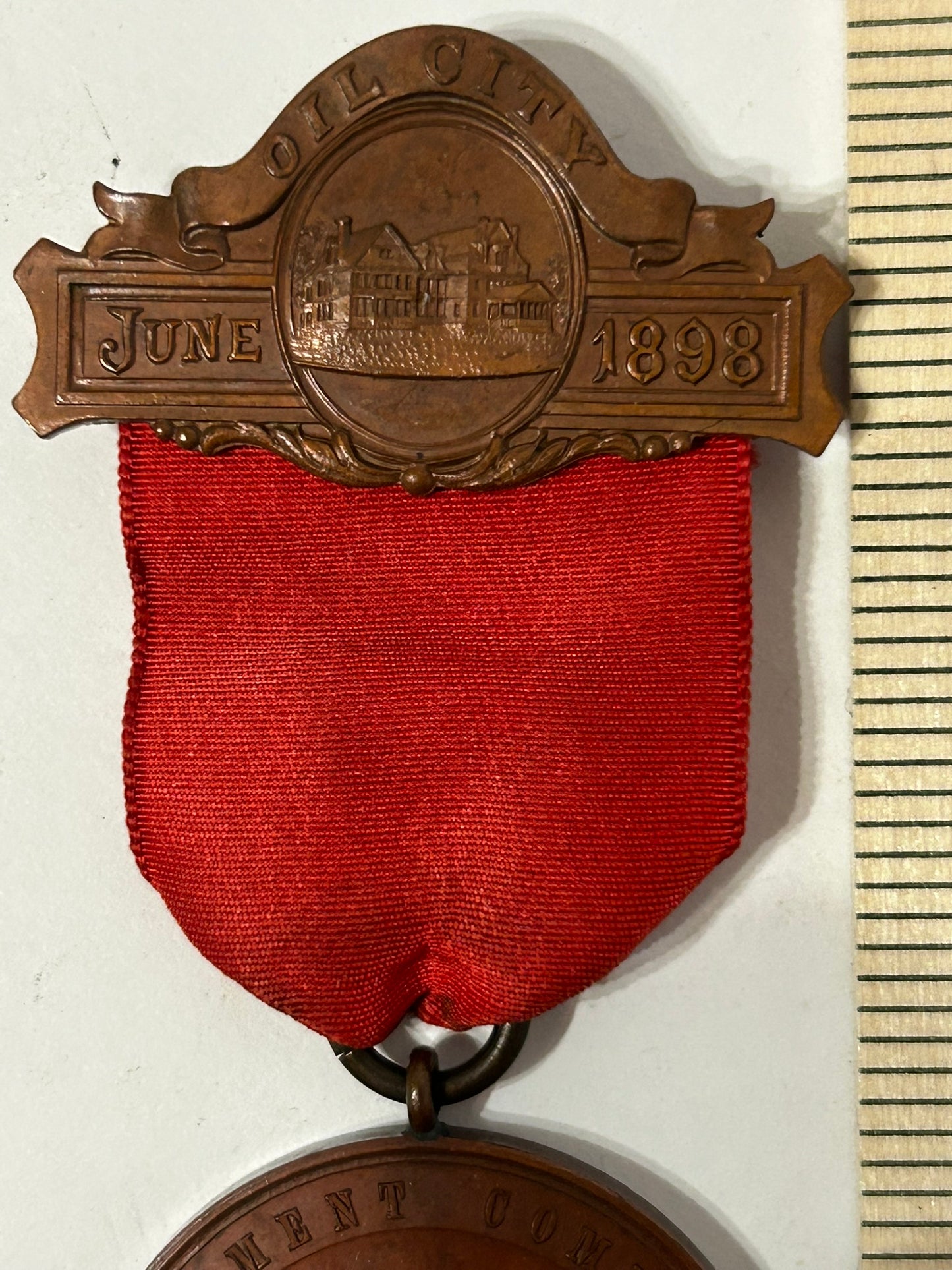 CIVIL WAR PENN. 1898 ENCAMPMENT BADGE