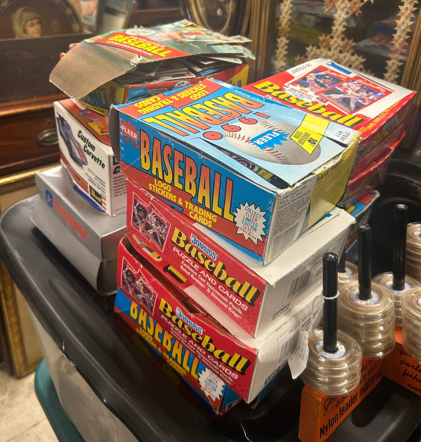 BASEBALL CARDS 1990'S IN ORIGINAL BOXES MOSTLY