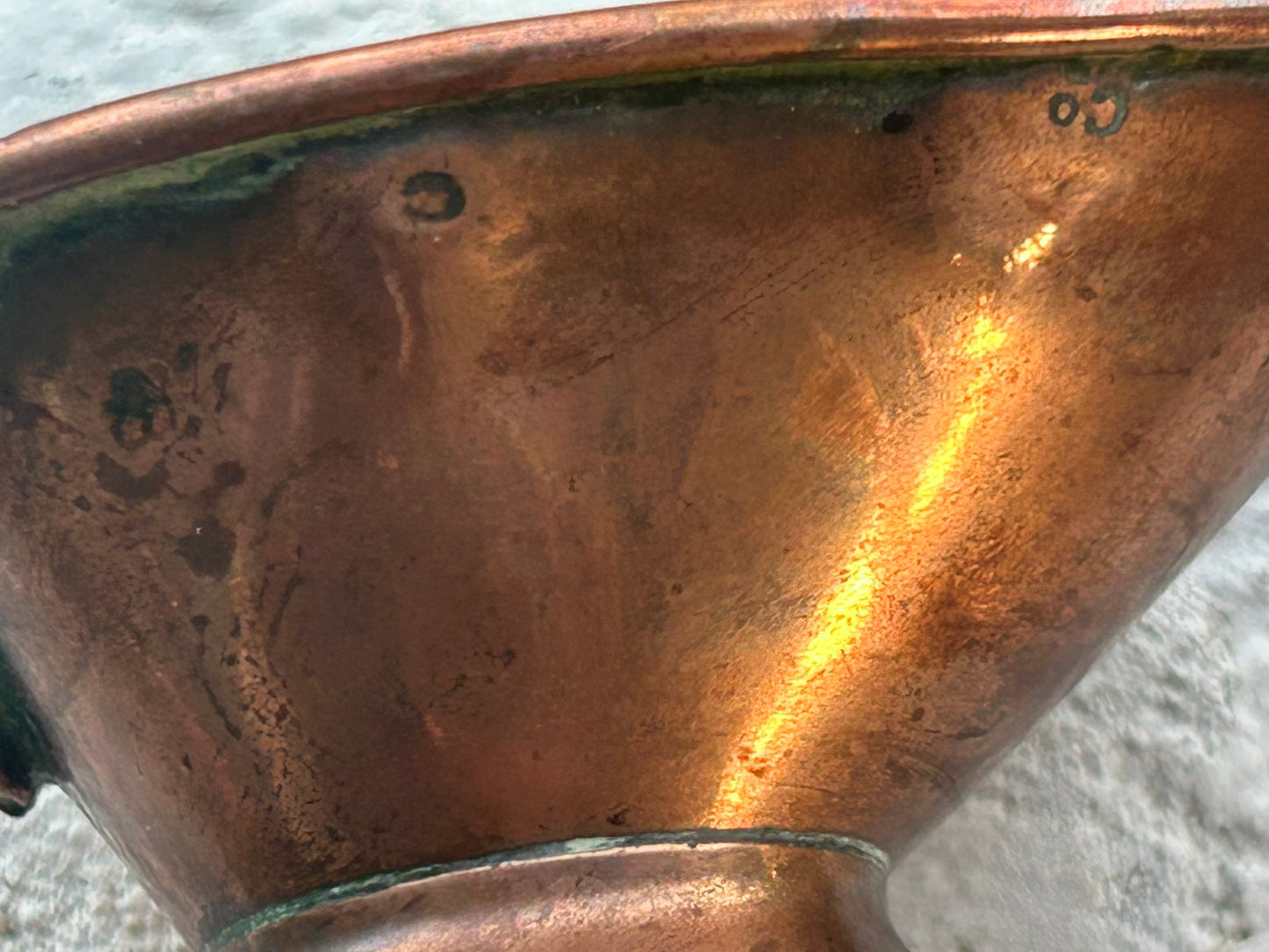 ANTIQUE LATE 1800'S COPPER MEASURES GROUP OF FOUR