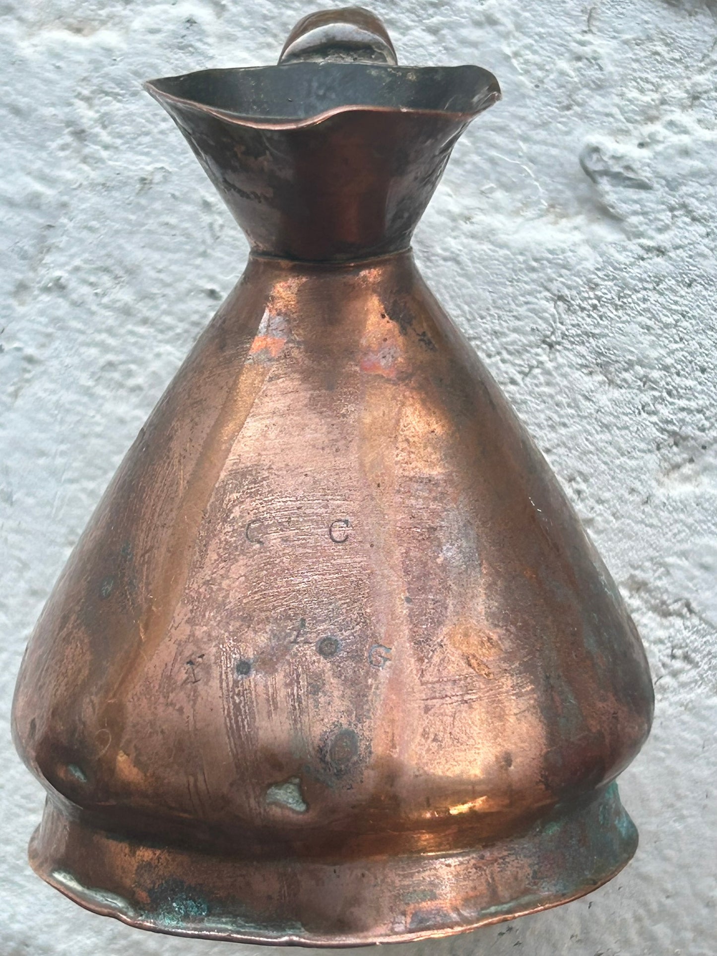ANTIQUE LATE 1800'S COPPER MEASURES GROUP OF FOUR