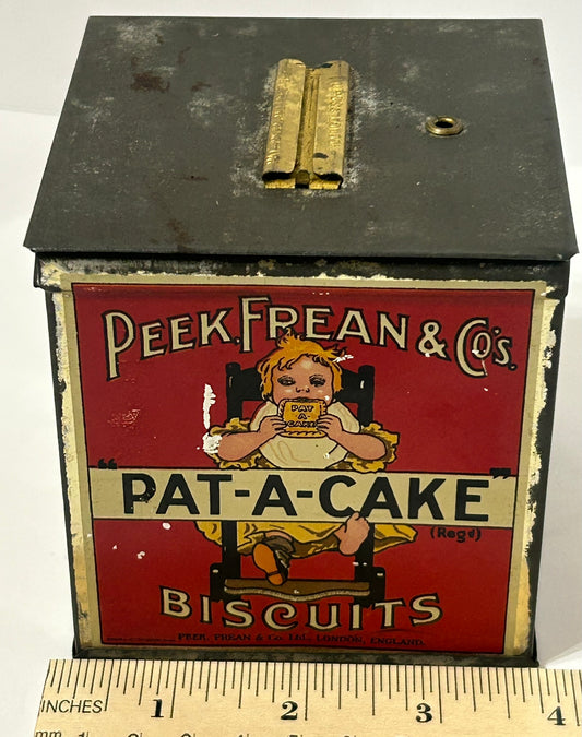 ANTIQUE BISCUIT TIN BY PEEK FREAN & CO.