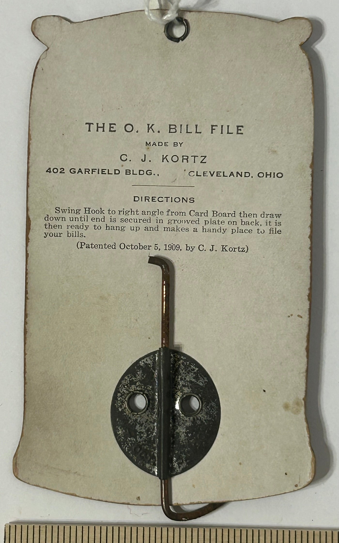 AETNA MILLS GOLD DOLLARS FLOUR ADVERTISING BILL HOOK