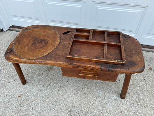 ANTIQUE COBBLERS BENCH