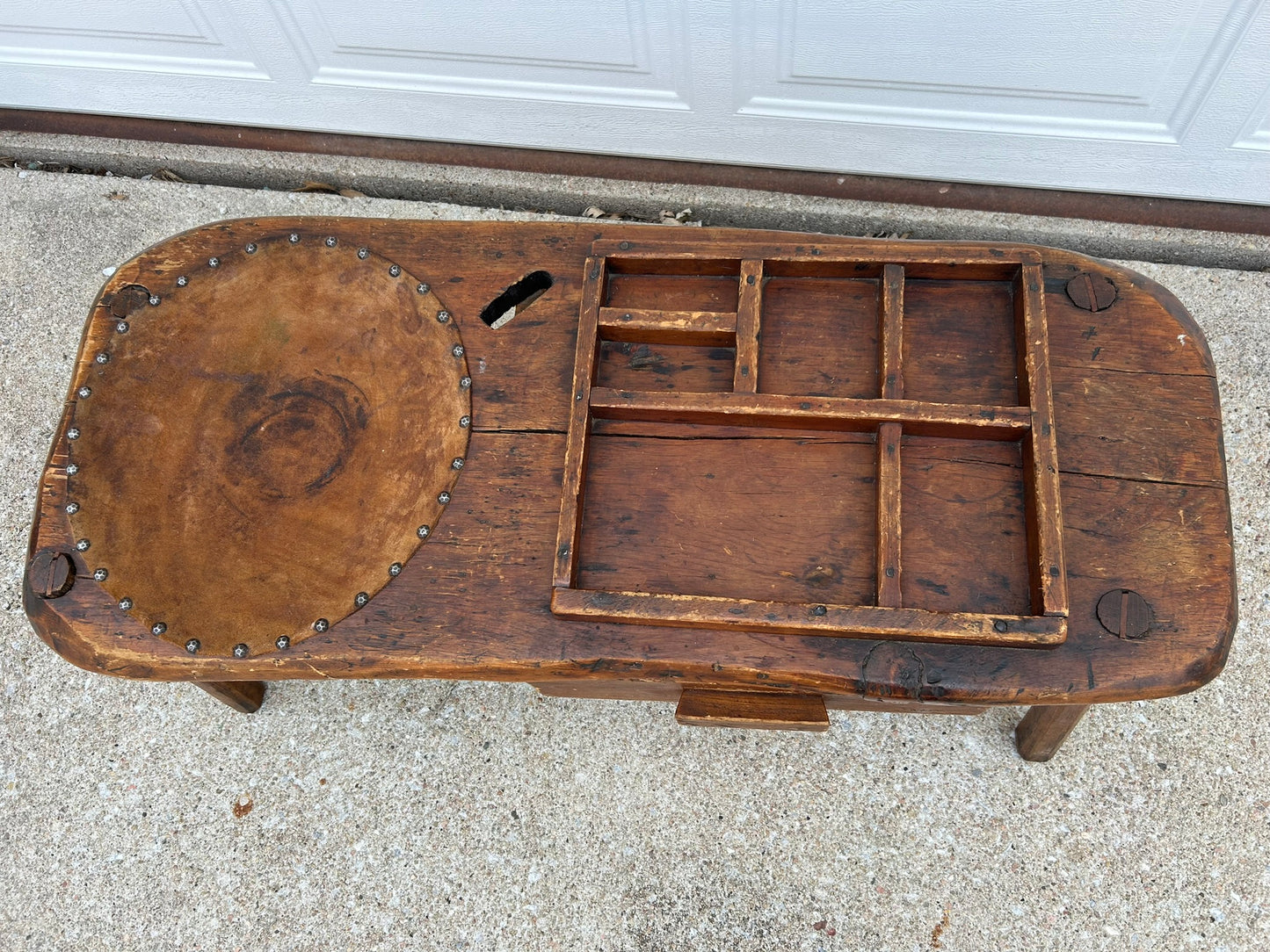 ANTIQUE COBBLERS BENCH