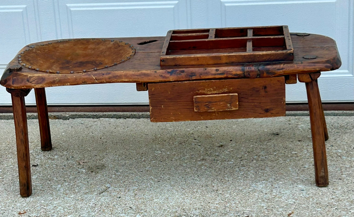 ANTIQUE COBBLERS BENCH