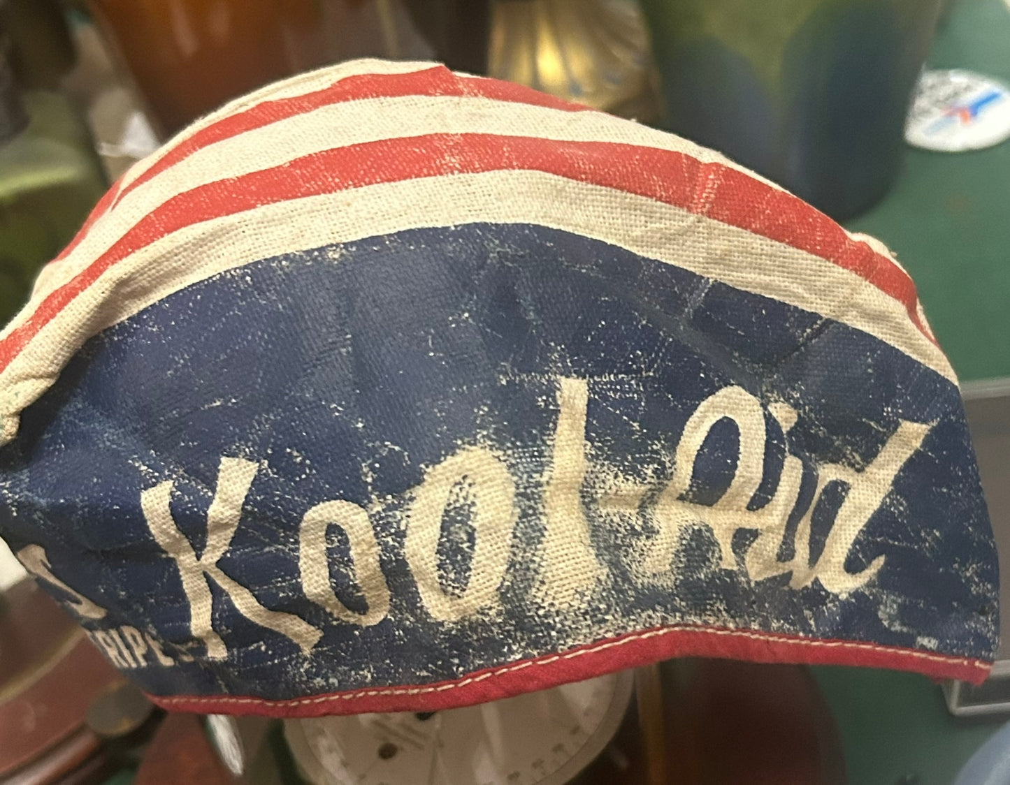 KOOL AID DRINK SCOUTS ADVERTISING PATRIOTIC HAT