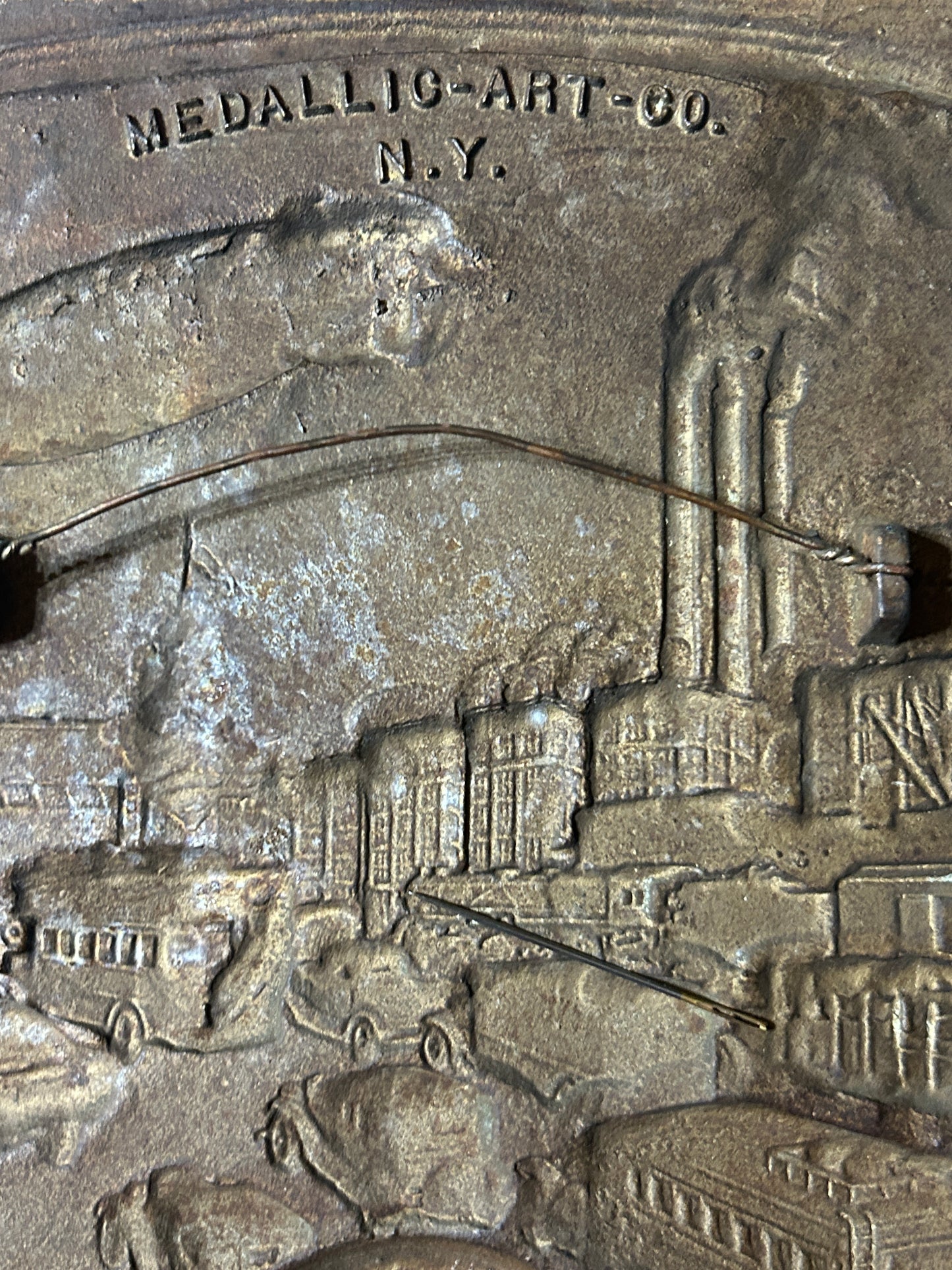 GOODYEAR CAST IRON 25 YEAR DEALER PLAQUE