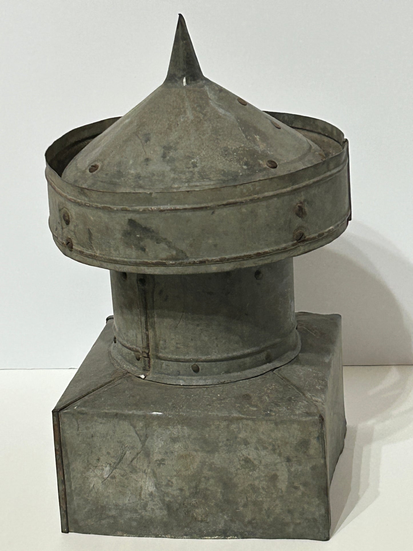 ANTIQUE SALESMAN SAMPLE TIN ROOF CUPOLA