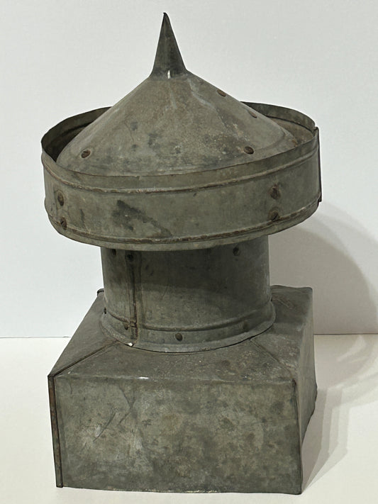 ANTIQUE SALESMAN SAMPLE TIN ROOF CUPOLA