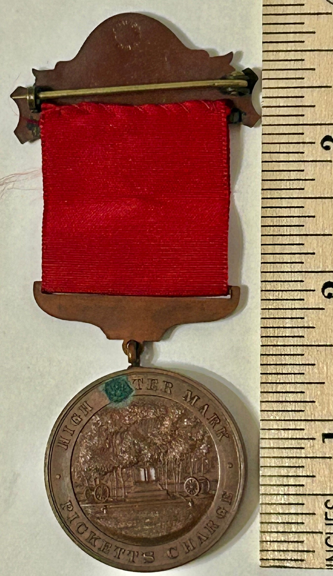 CIVIL WAR PENNSYLVANIA VETERAN 1904 BADGE
