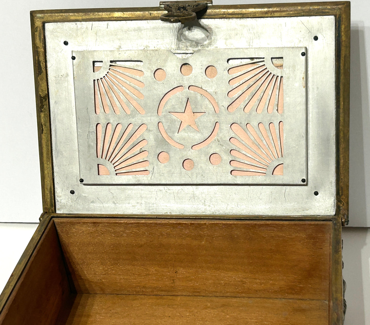 ERHARD & SOHNE BRONZE ART NOVEAU BOX