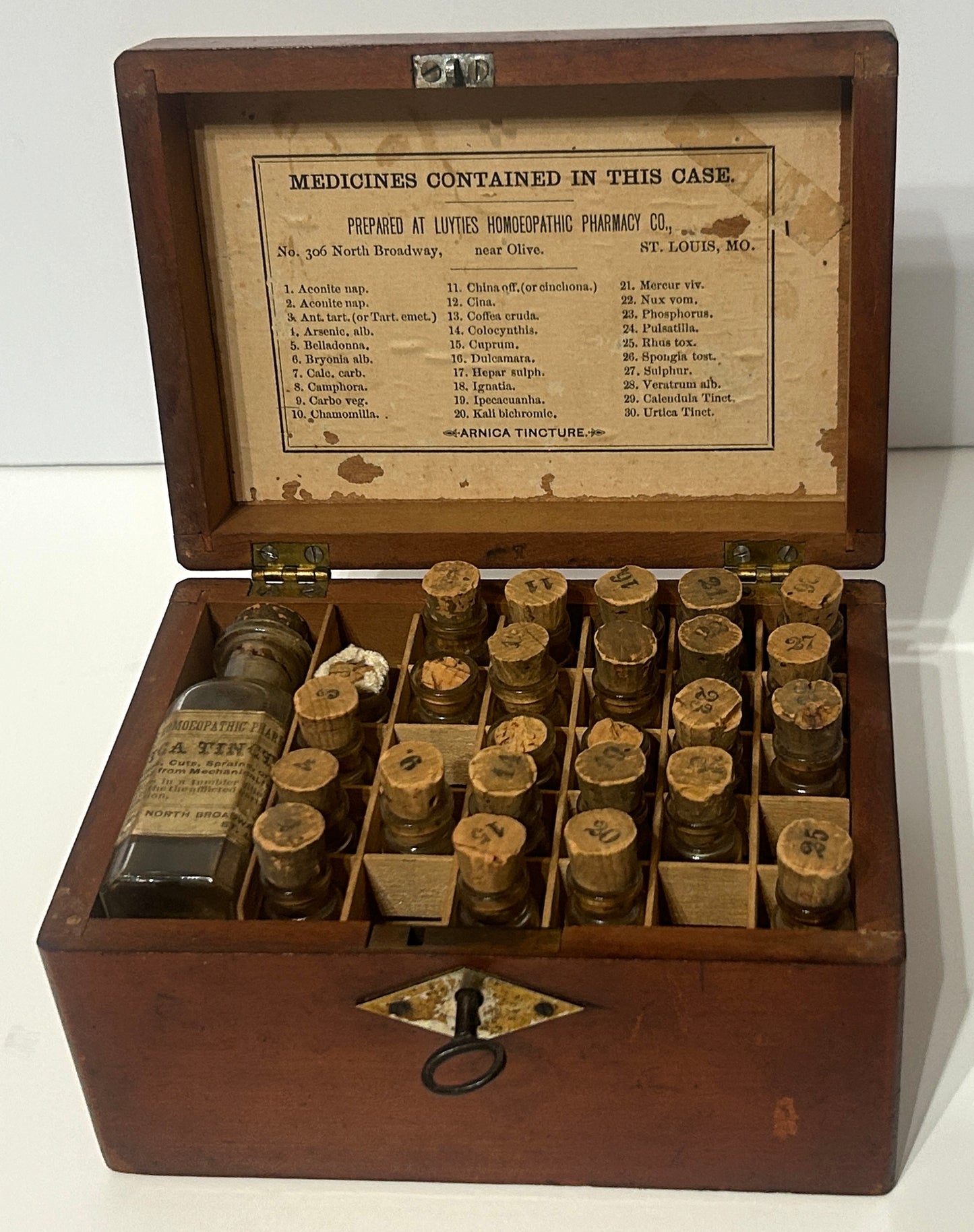HOMOEOPATHIC PHARMACY ANTIQUE KIT