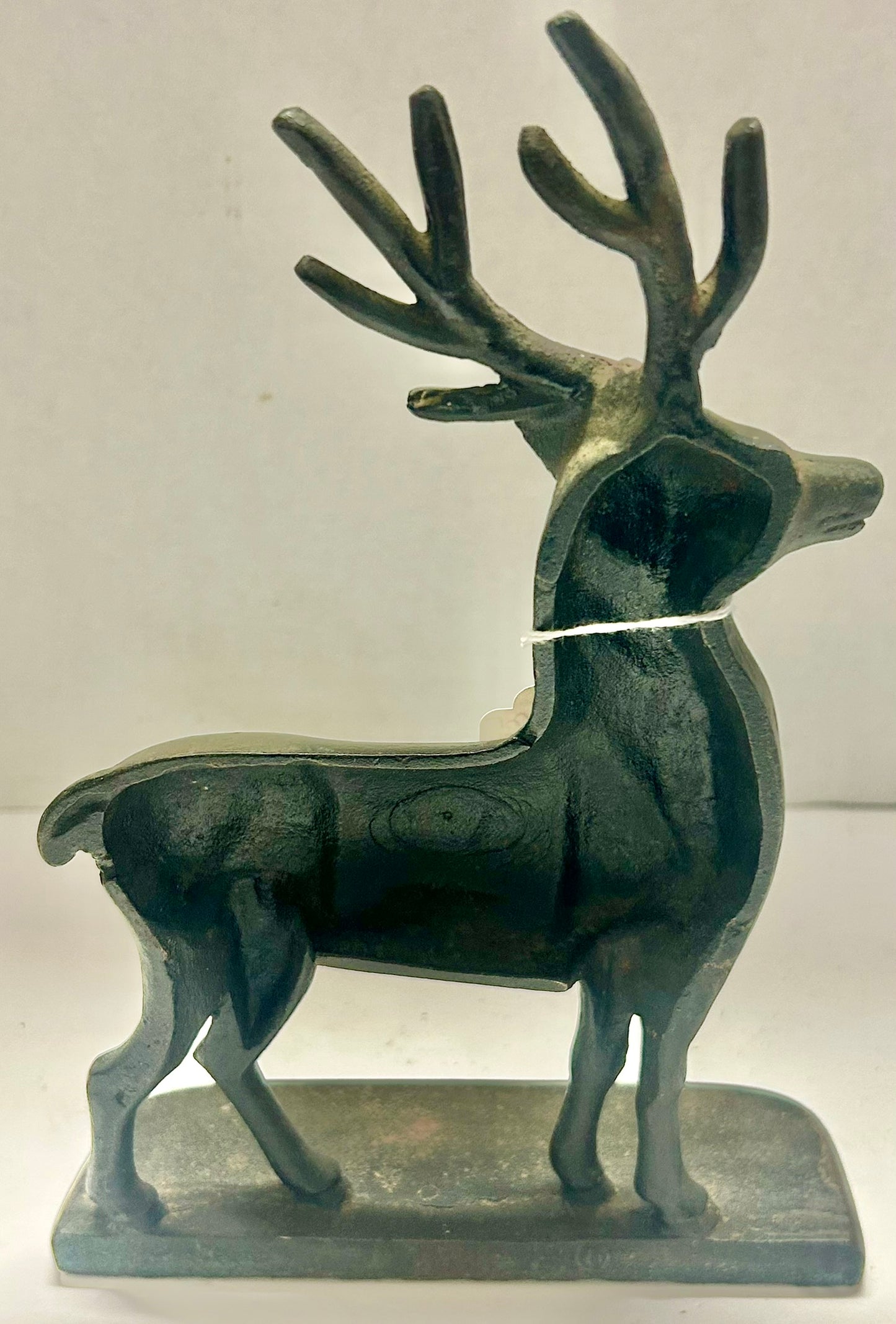 CAST IRON ELK DOOR STOP