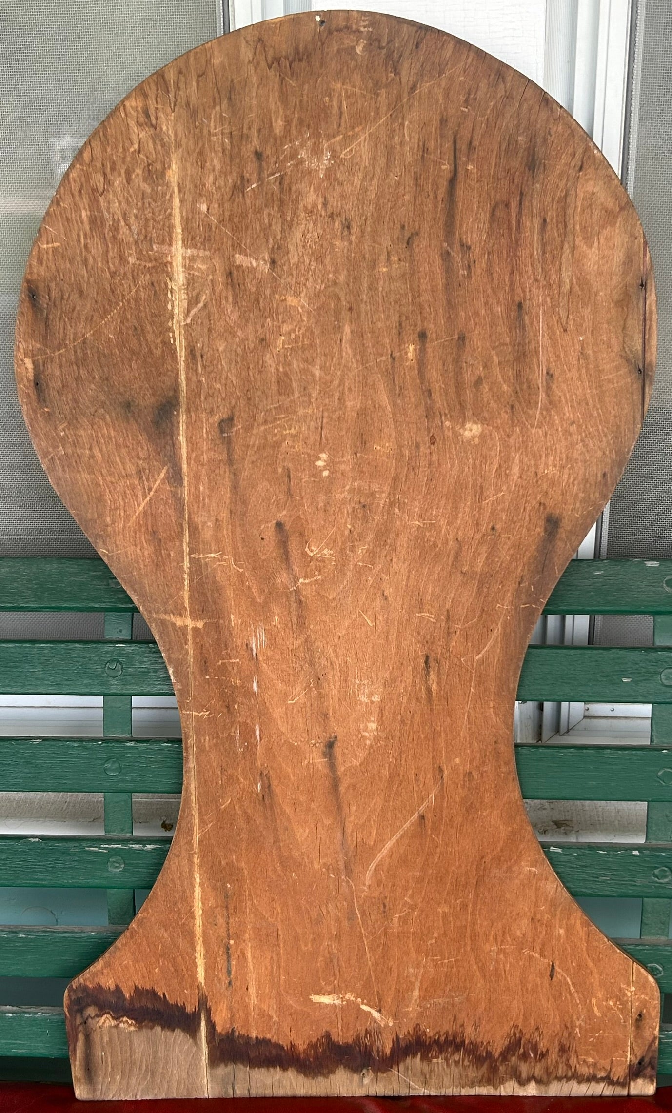 ANTIQUE LIGHT BULB ADVERTISING SIGN FOR VERD A RAY