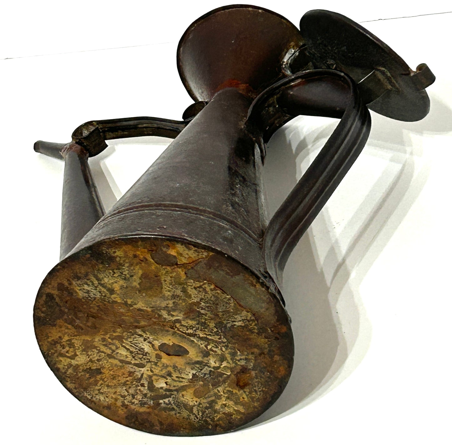TIN ANTIQUE OIL PITCHER