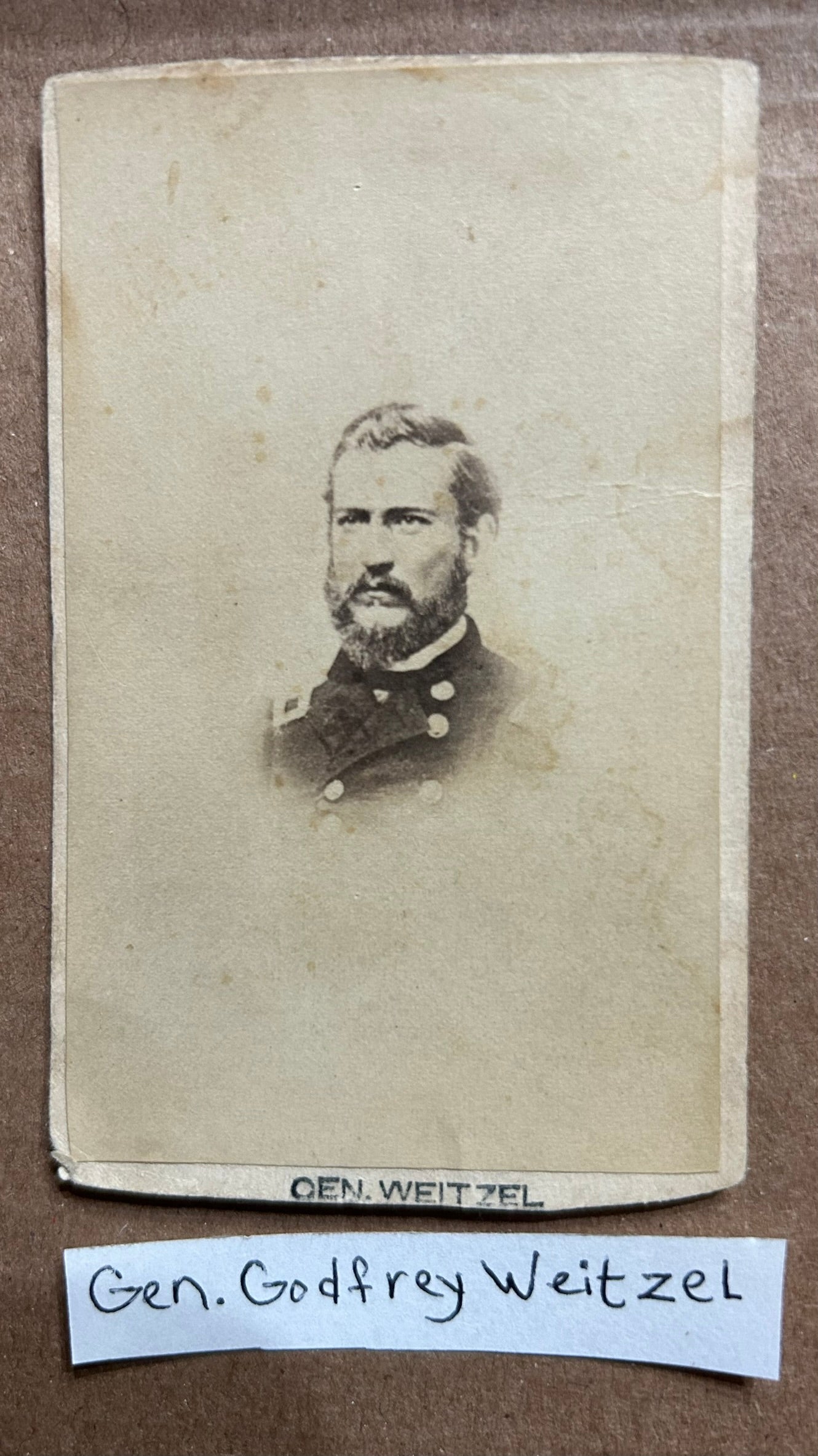 CIVIL WAR CDV PHOTOGRAPHS