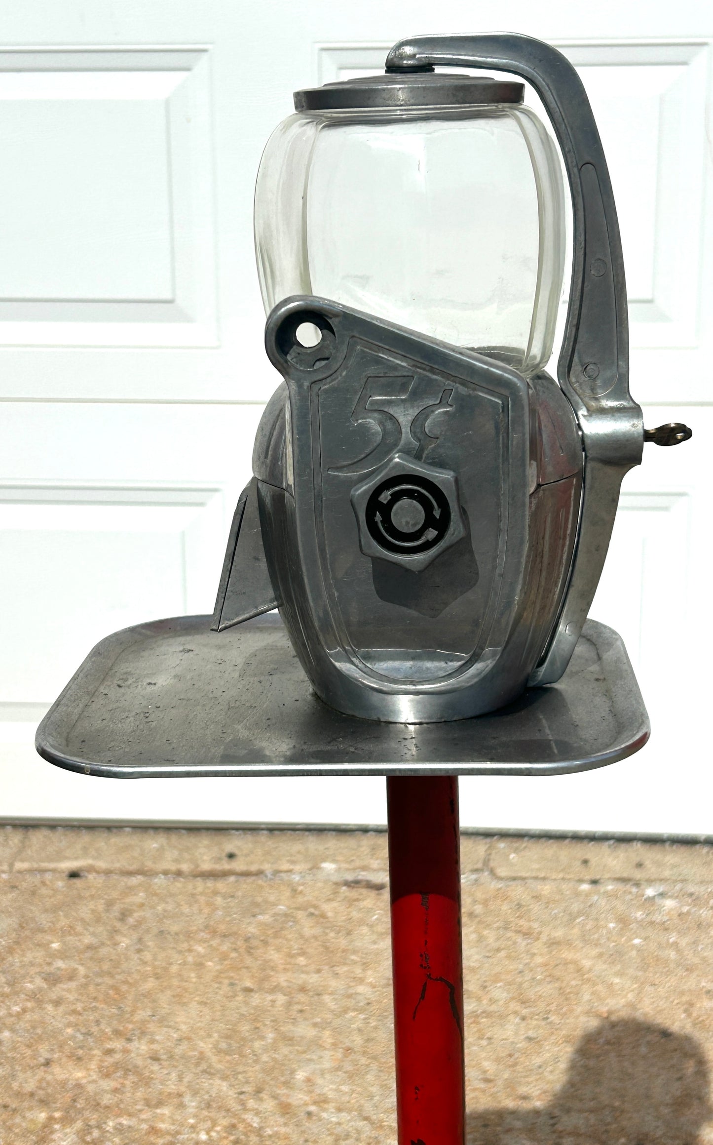 ATLAS BANTAM PEANUT OR GUM MACHINE WITH ORIGINAL STAND