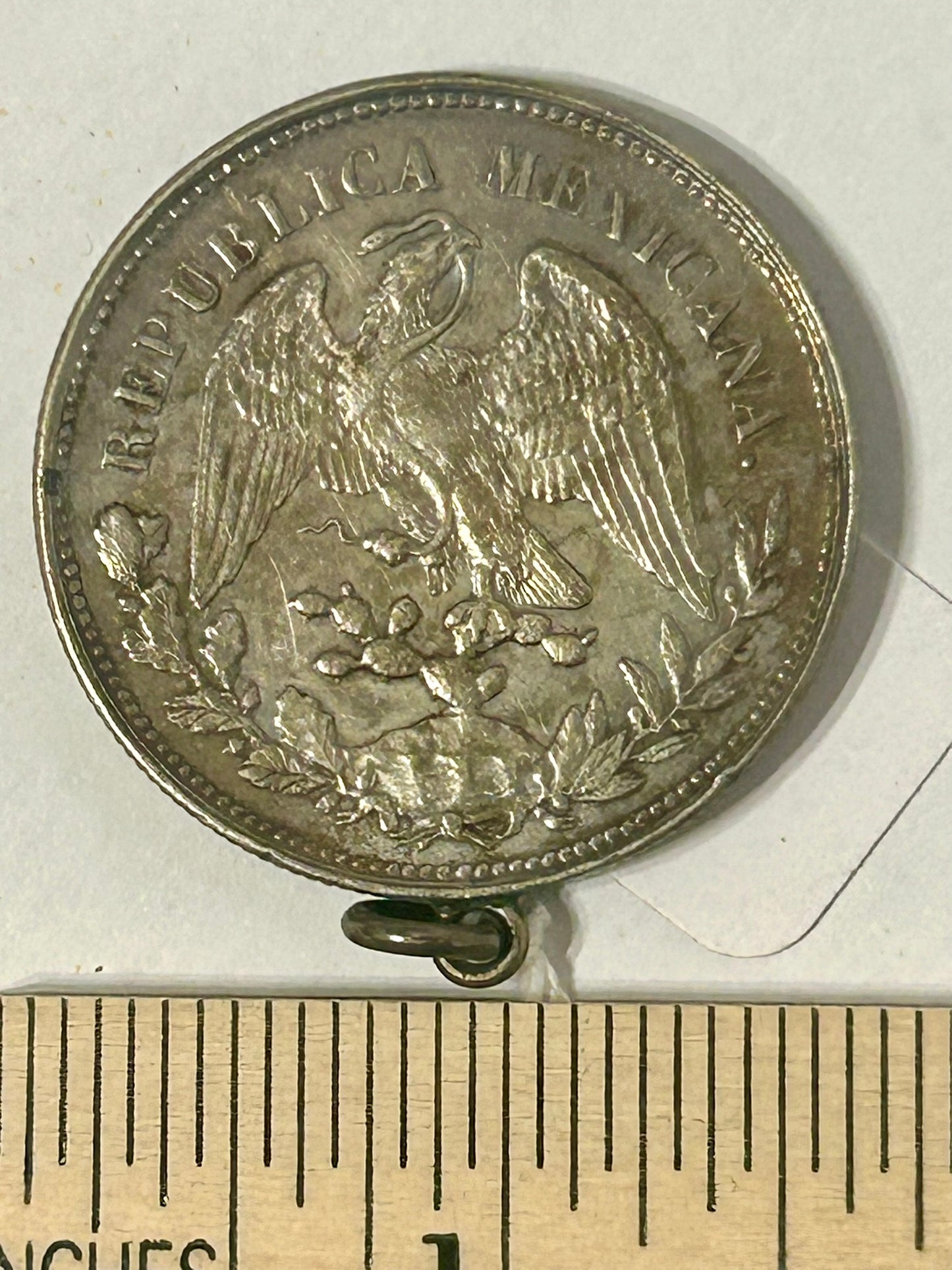 MEXICO SILVER 1905 UN PESO COIN