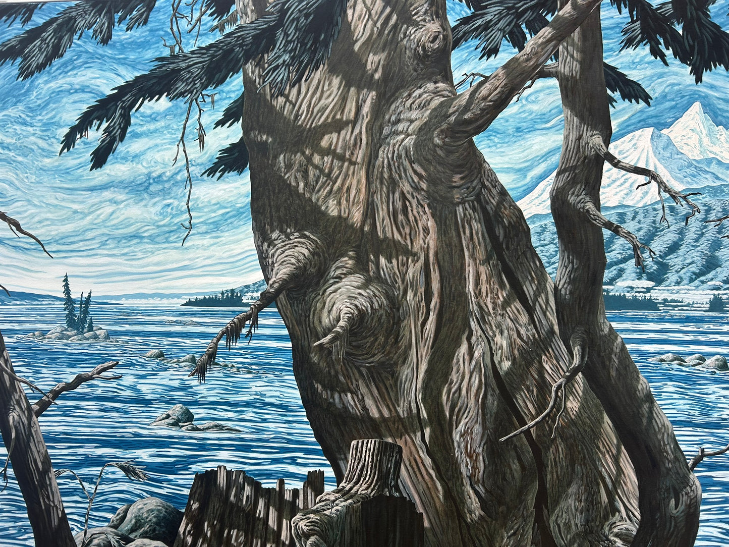 ALASKA PAINTING BY ROBERT WILLIAM HEAD