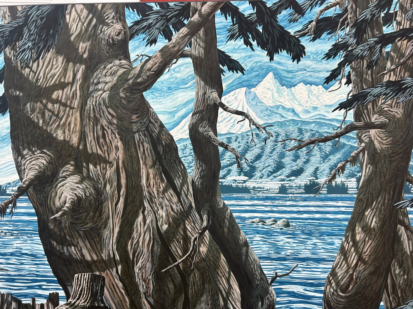 ALASKA PAINTING BY ROBERT WILLIAM HEAD