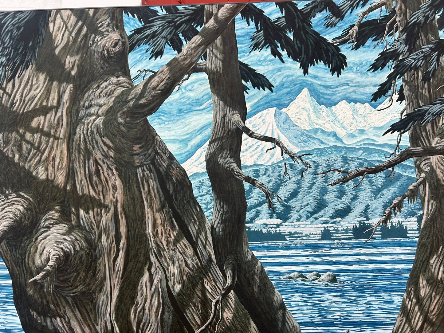 ALASKA PAINTING BY ROBERT WILLIAM HEAD