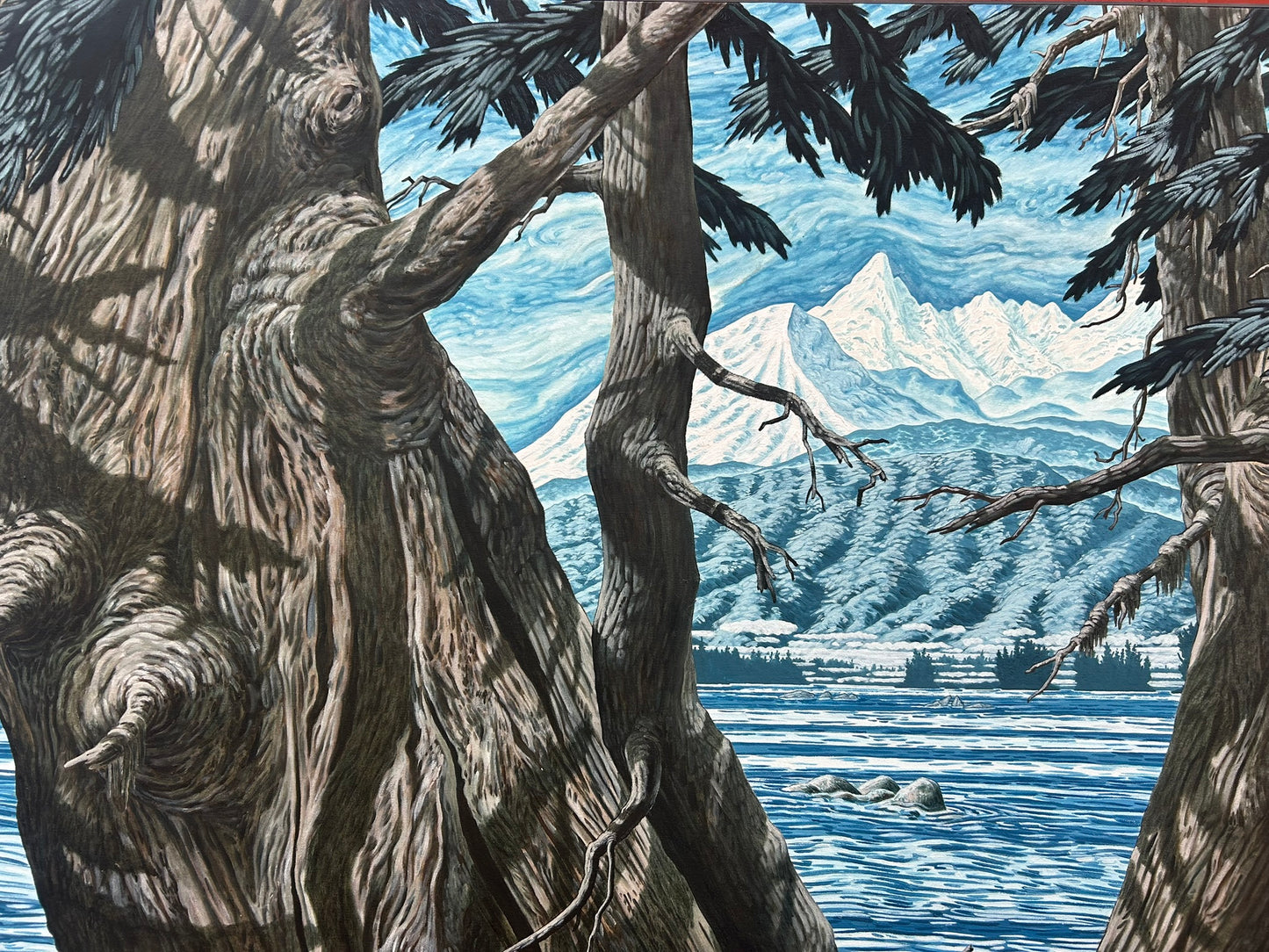ALASKA PAINTING BY ROBERT WILLIAM HEAD