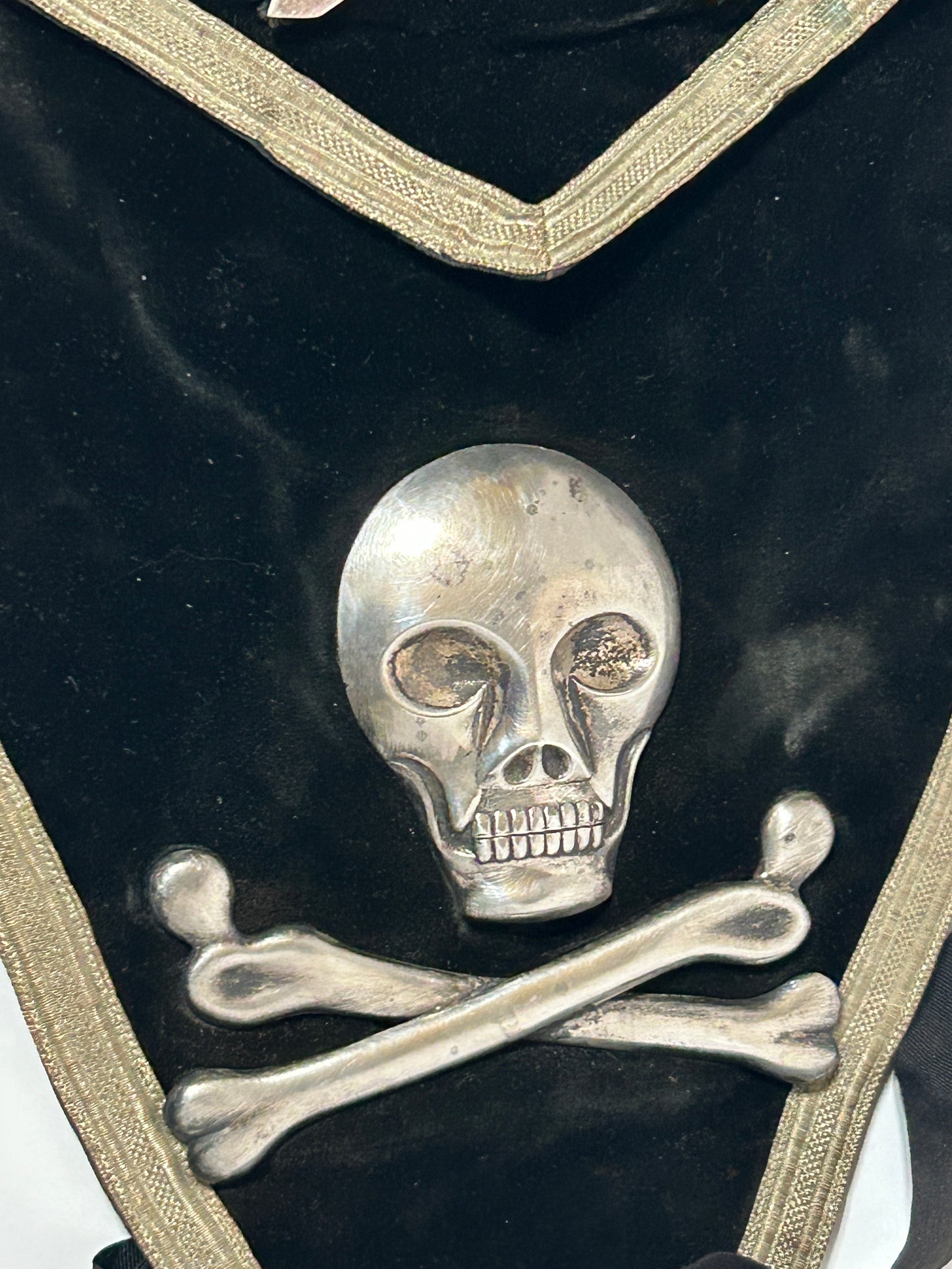 MASONIC KNIGHTS OF TEMPLAR ANTIQUE PAST COMMANDERS APRON