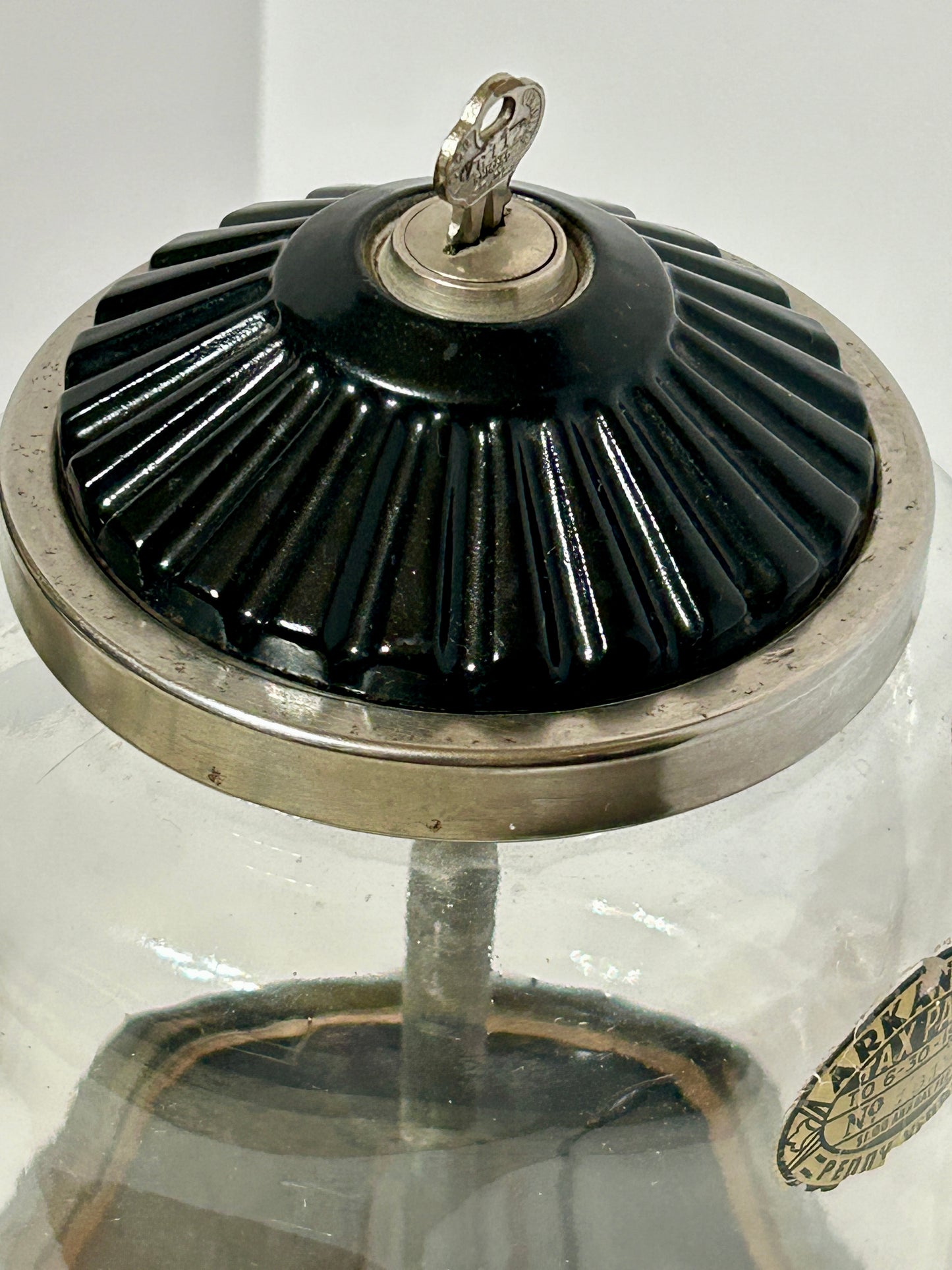 HAMILTON ENTERPRISES RARE ONE CENT GUMBALL MACHINE
