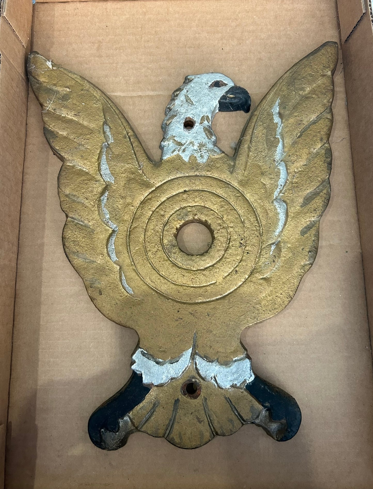 CAST IRON SHOOTING TARGET EAGLE