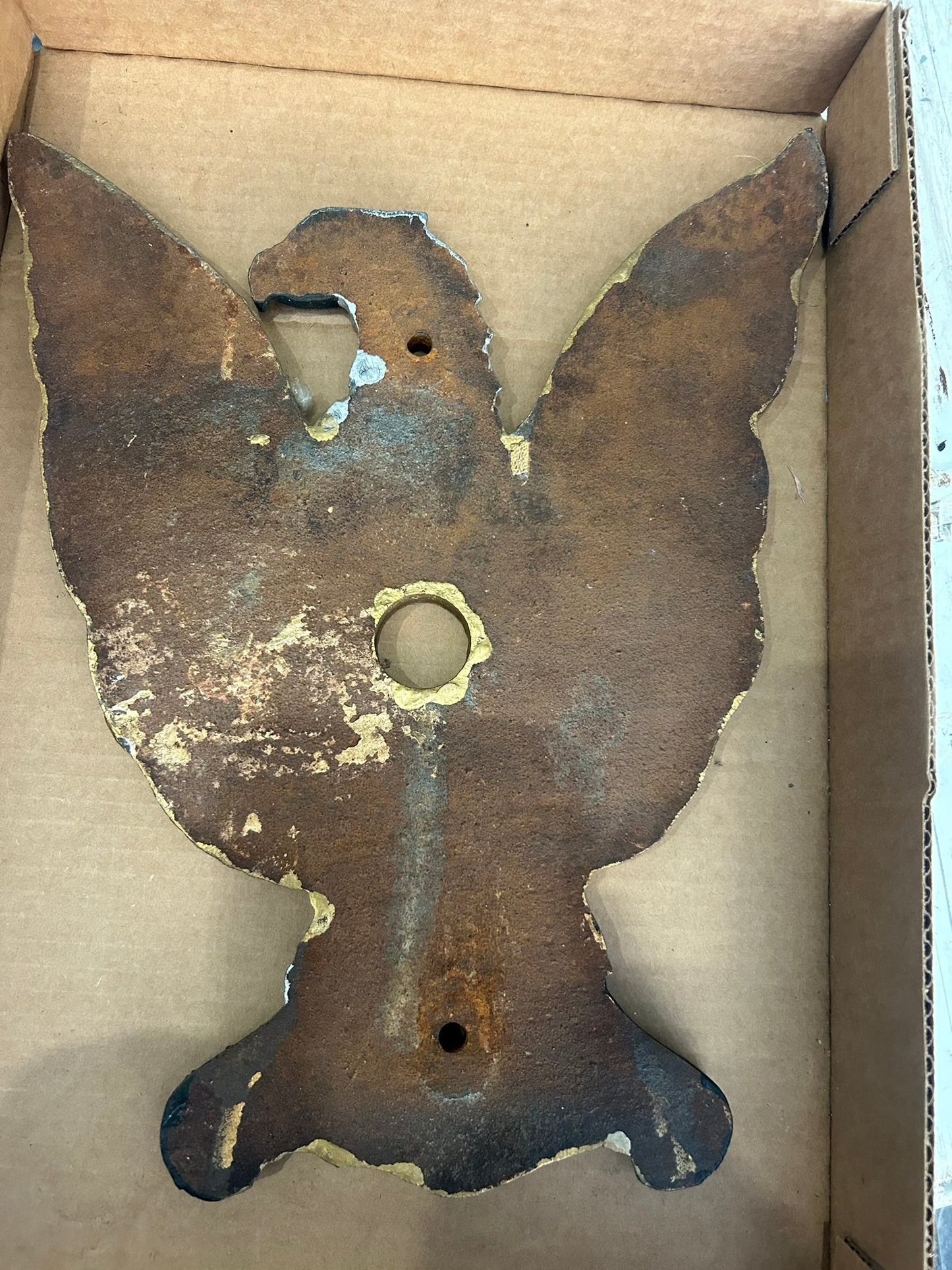 CAST IRON SHOOTING TARGET EAGLE