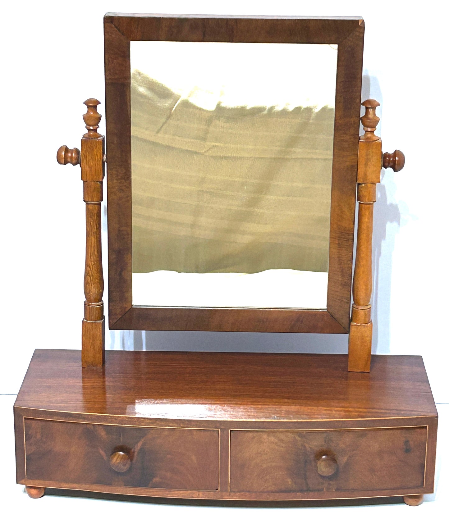 ANTIQUE DRESSING TABLE MIRROR FROM EARLY 1800'S