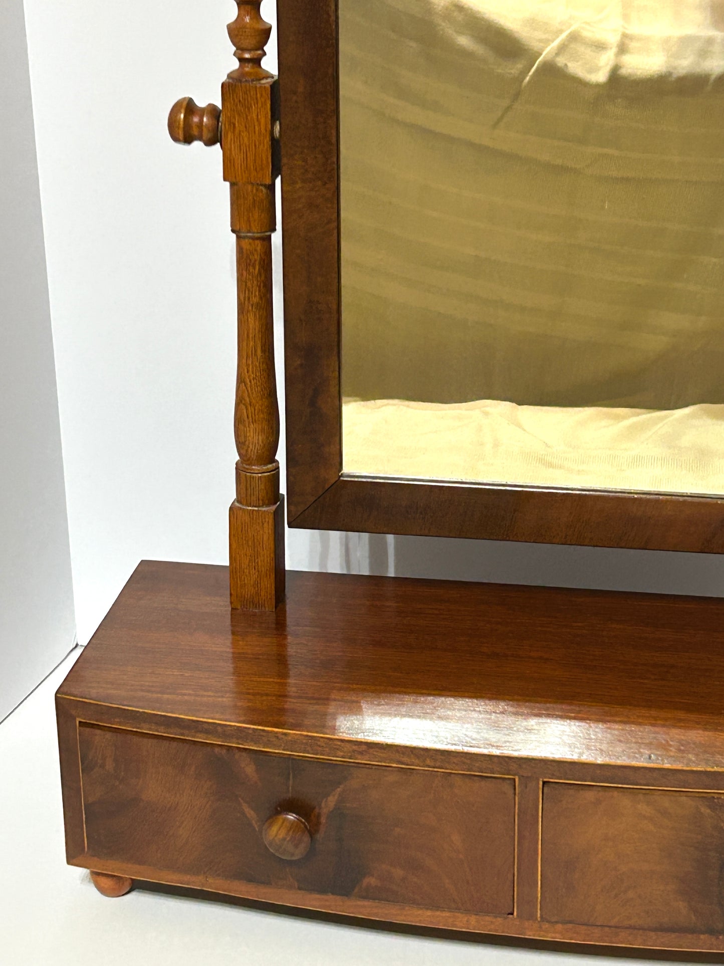 ANTIQUE DRESSING TABLE MIRROR FROM EARLY 1800'S