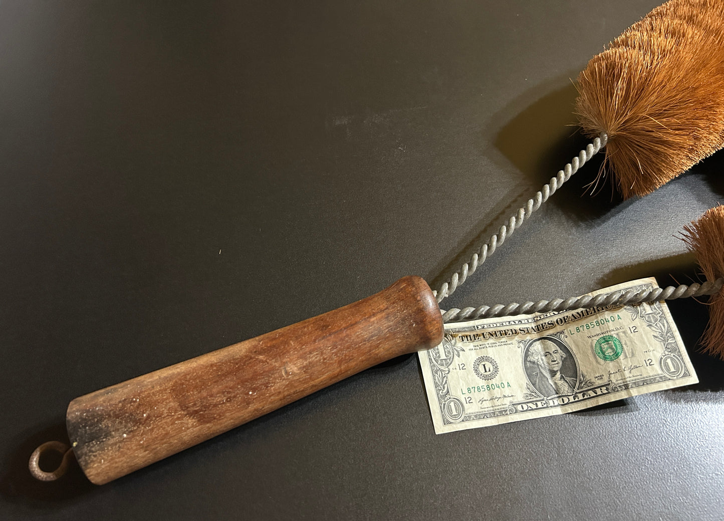 ANTIQUE OVERSIZE LARGE DISPLAY CLEANING BRUSH