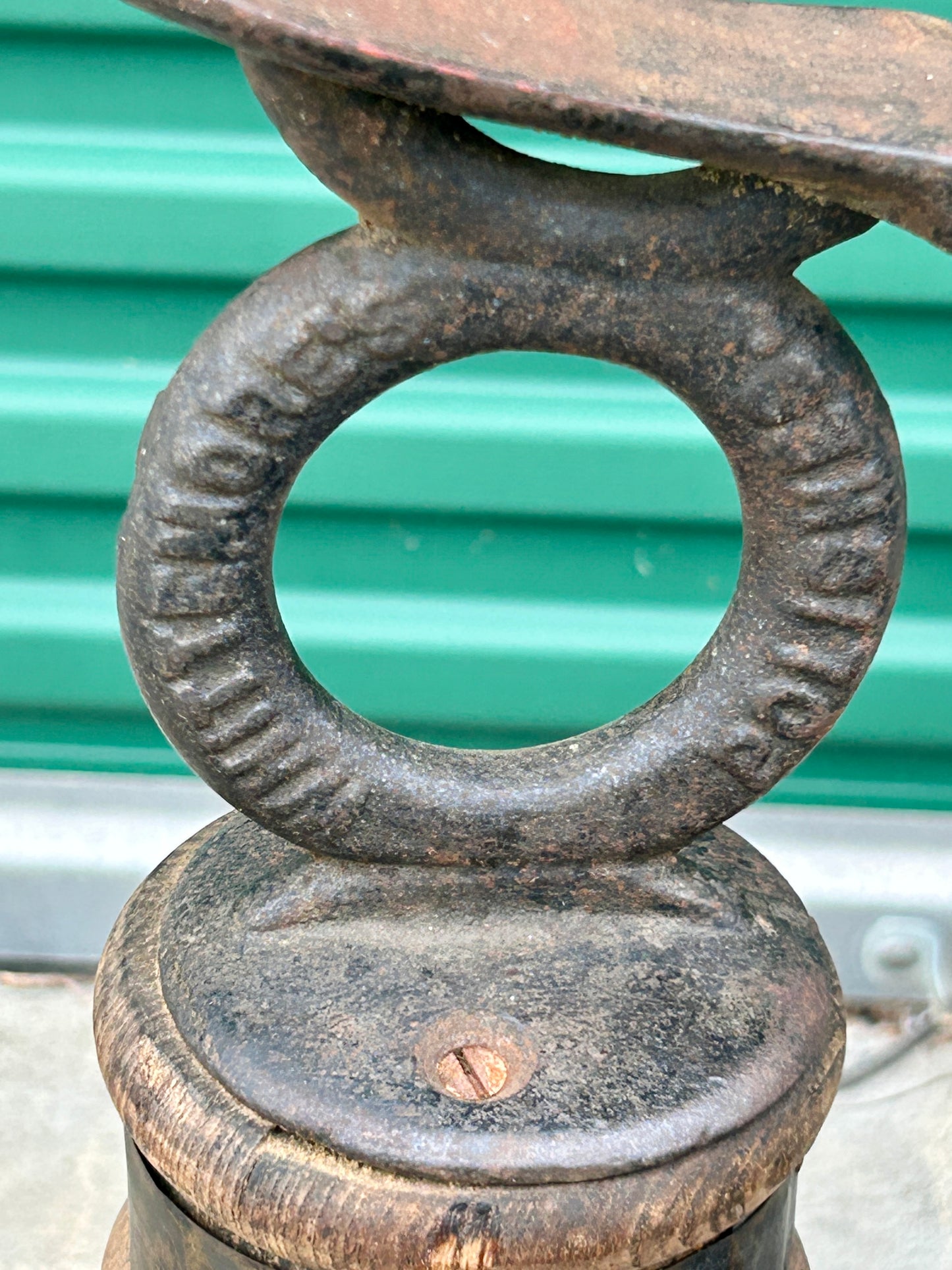 WHITTEMORE'S POLISH SHOE SHINE ADVERTISING STAND ANTIQUE, WOULD MAKE INTERESTING COFFEE TABLE