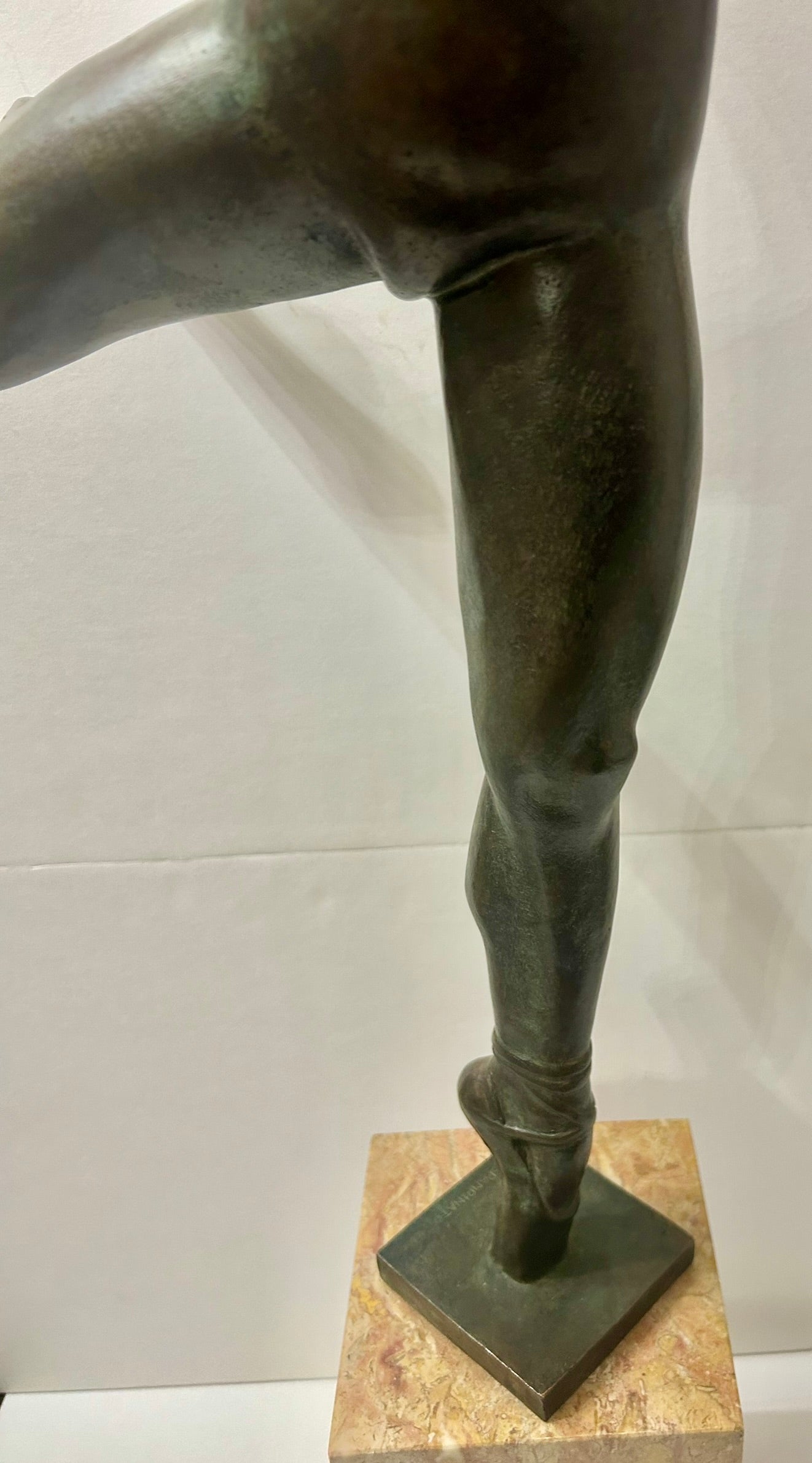 BRONZE BALLERINA SCULPTURE BY CLEMENTE SPAMPINATO