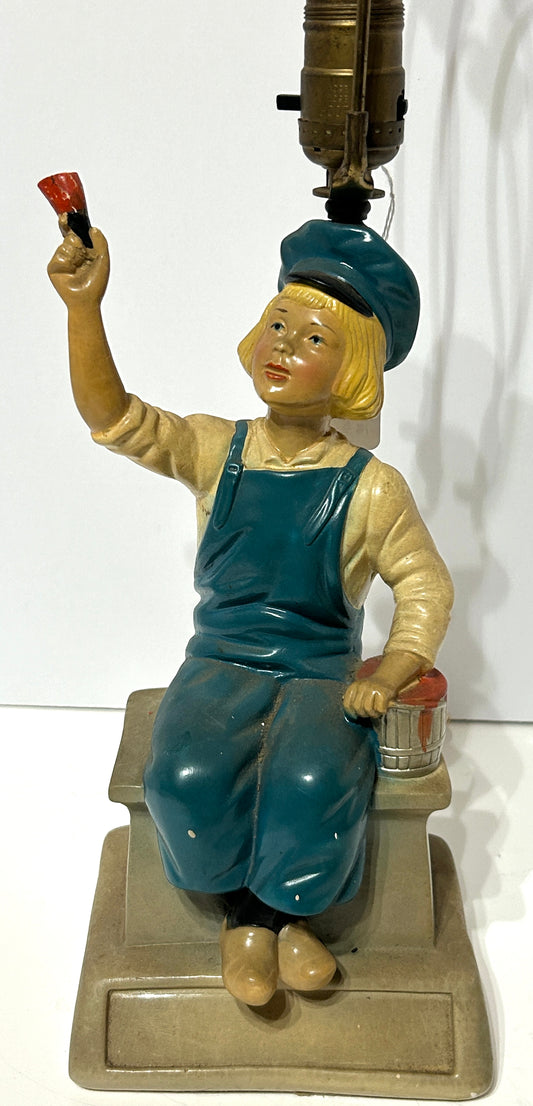 DUTCH BOY PAINT ADVERTISING LAMP