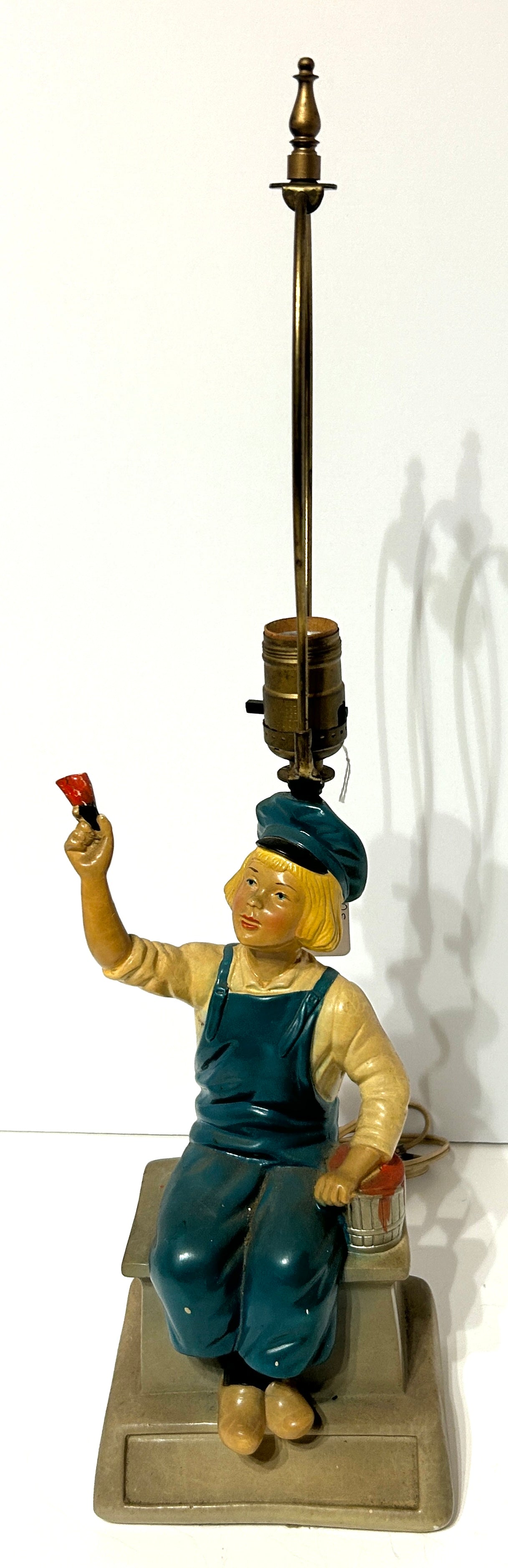 DUTCH BOY PAINT ADVERTISING LAMP