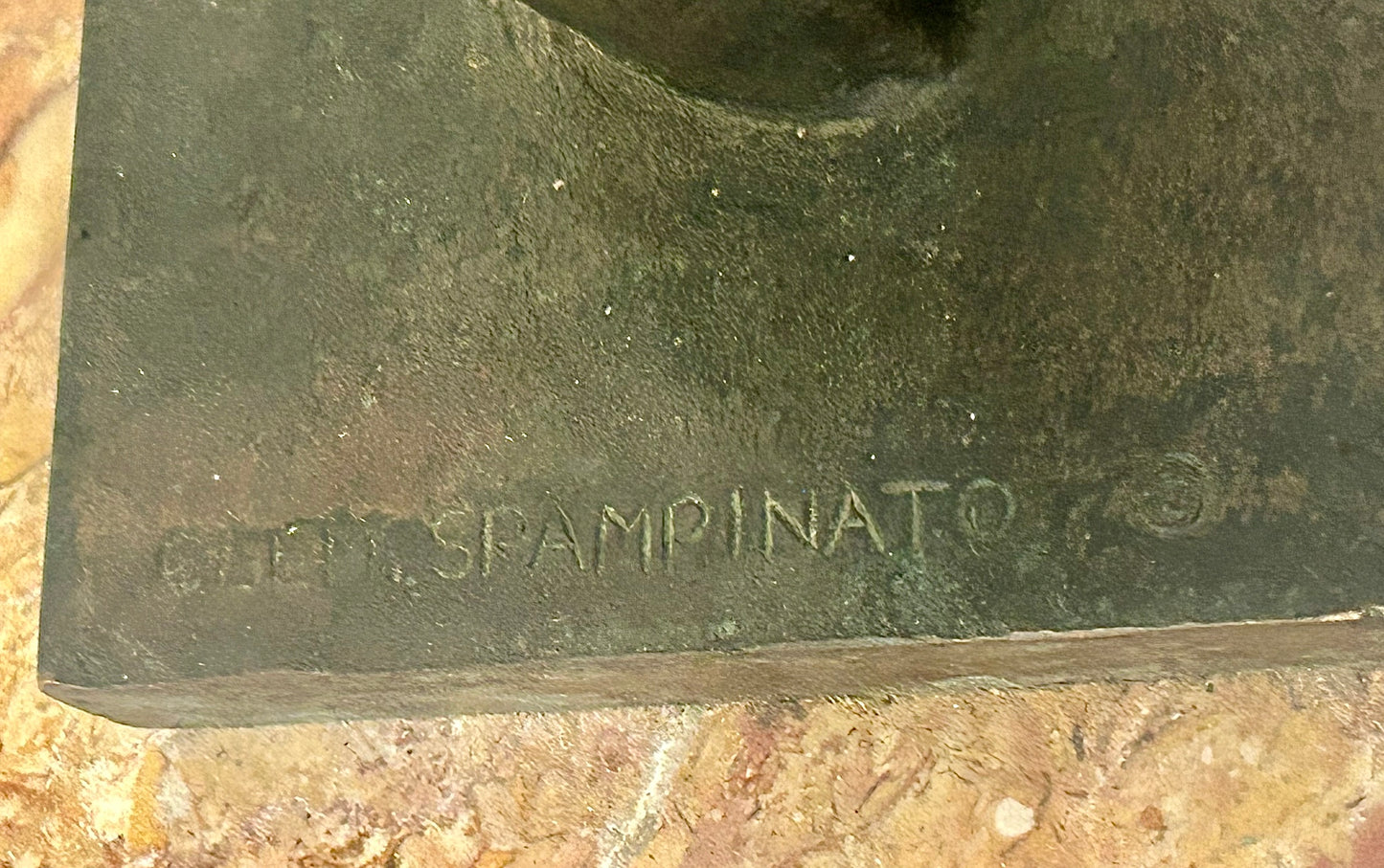 BRONZE BALLERINA SCULPTURE BY CLEMENTE SPAMPINATO