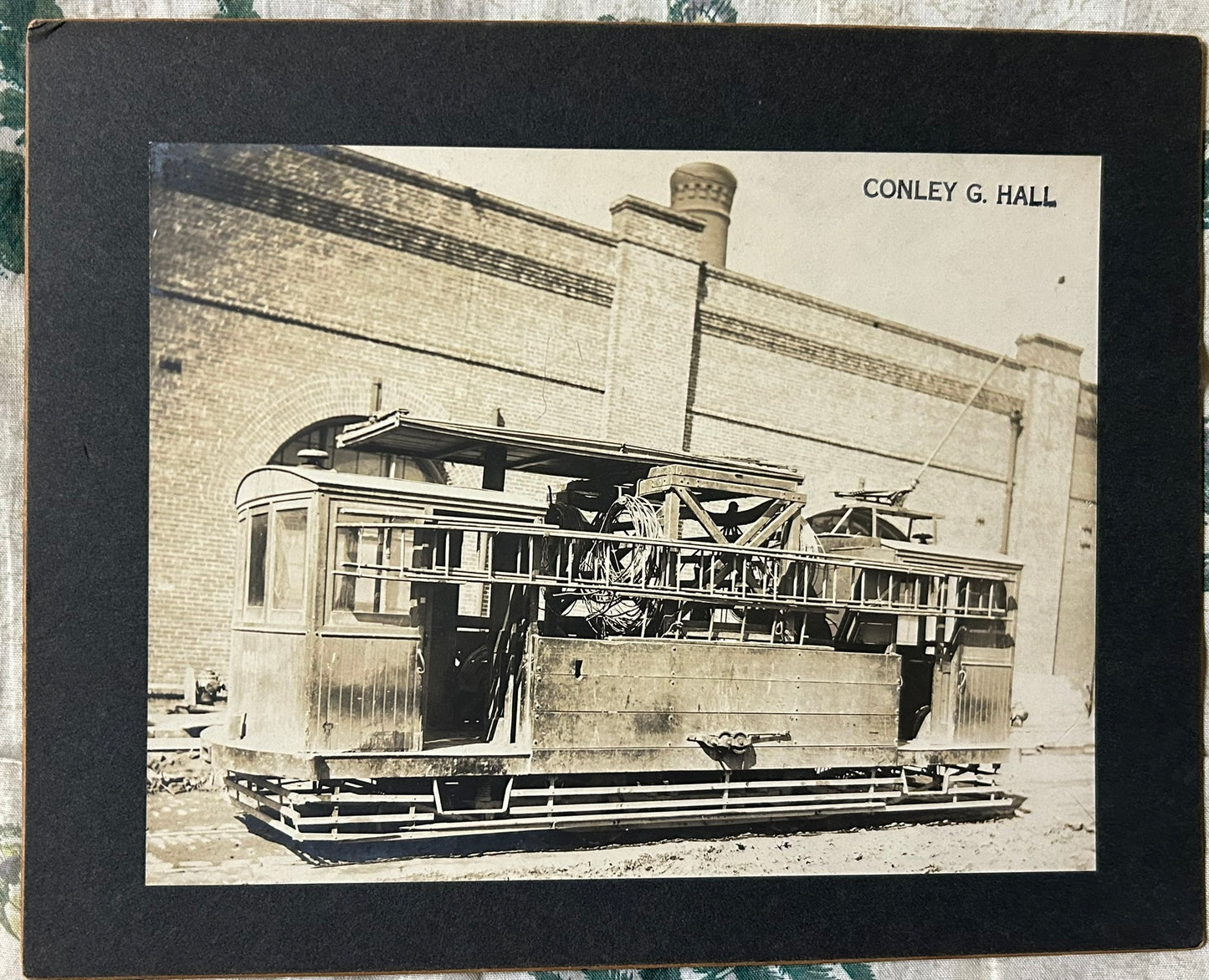 ANTIQUE SAN FRANCISCO EARLY 1900'S CABLE CAR PHOTOGRAPH