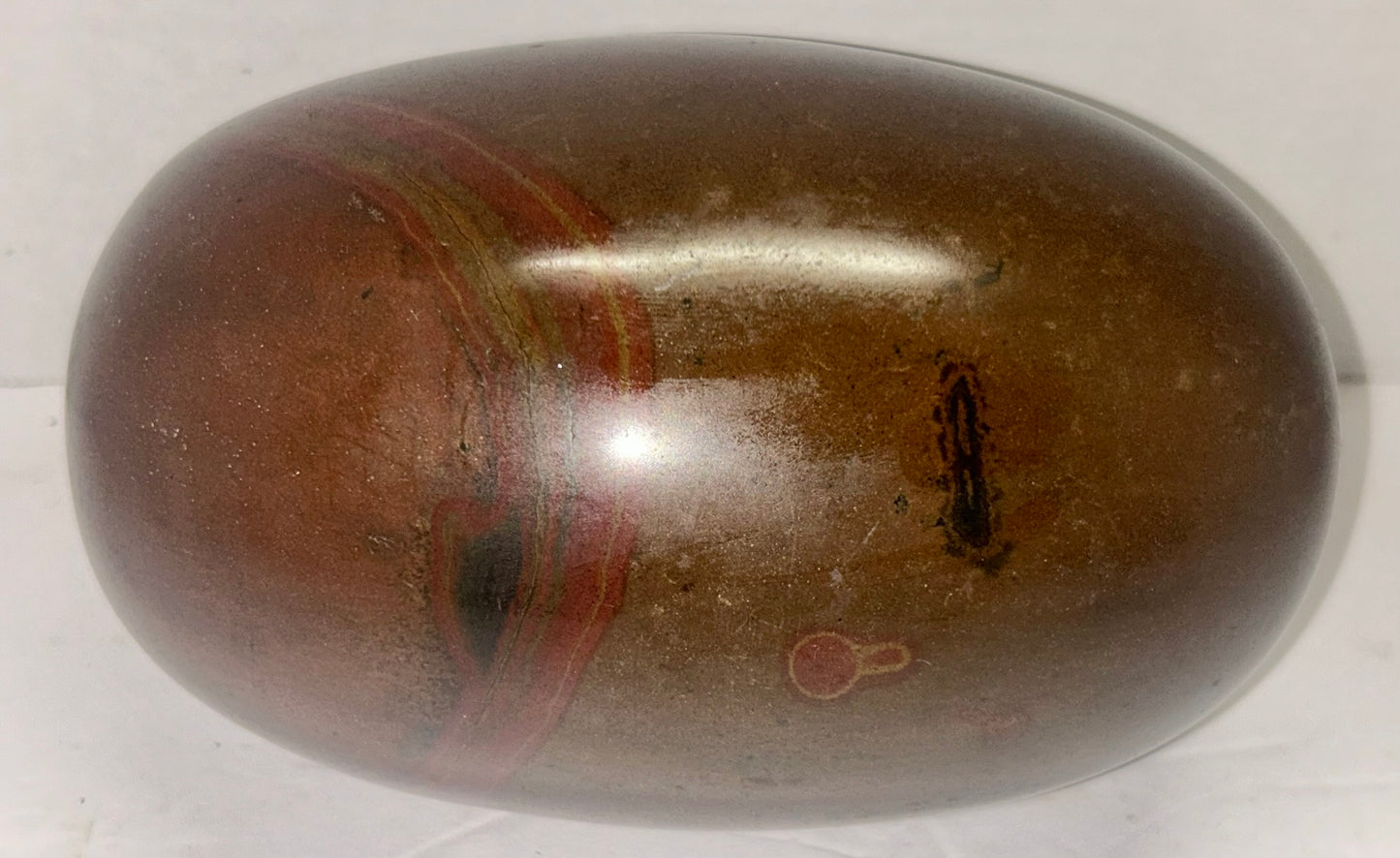 HINDU SHIVA LINGAM STONE FROM SACRED NARMADA RIVER