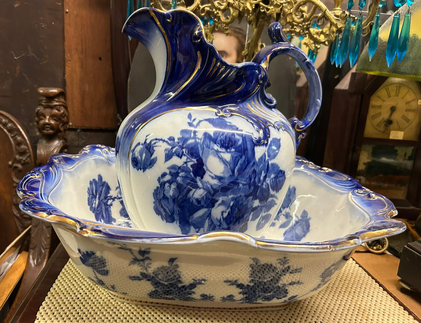 DOULTON BOWL AND PITCHER SET
