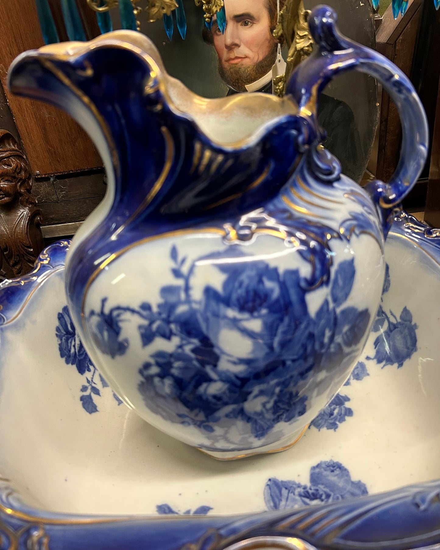 DOULTON BOWL AND PITCHER SET