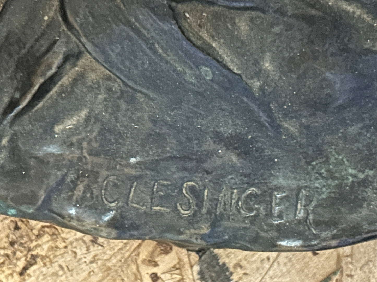 FIGHTING BULLS MONUMENTAL BRONZE JEAN BAPTISTE CLESINGER SCULPTURE.