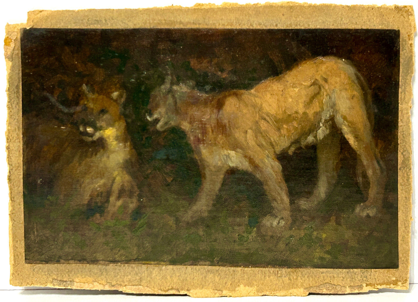 CHARLES T. WEBBER, CINCINNATI & KENTUCKY ARTIST PAINTING