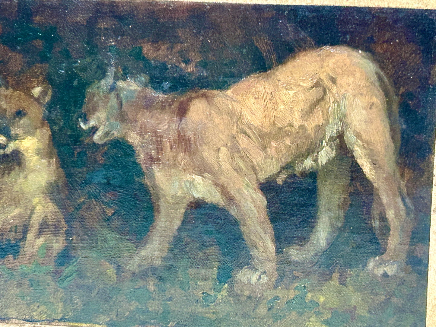 CHARLES T. WEBBER, CINCINNATI & KENTUCKY ARTIST PAINTING